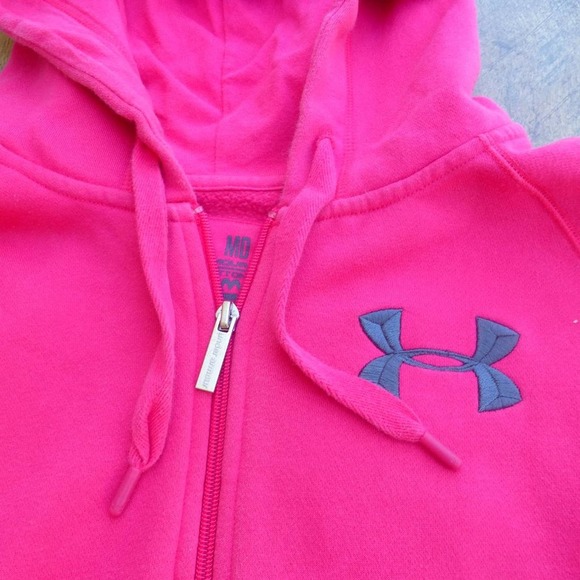 Under Armour Storm sz M Hoodie Heavy Charged Cotton - Picture 3 of 6